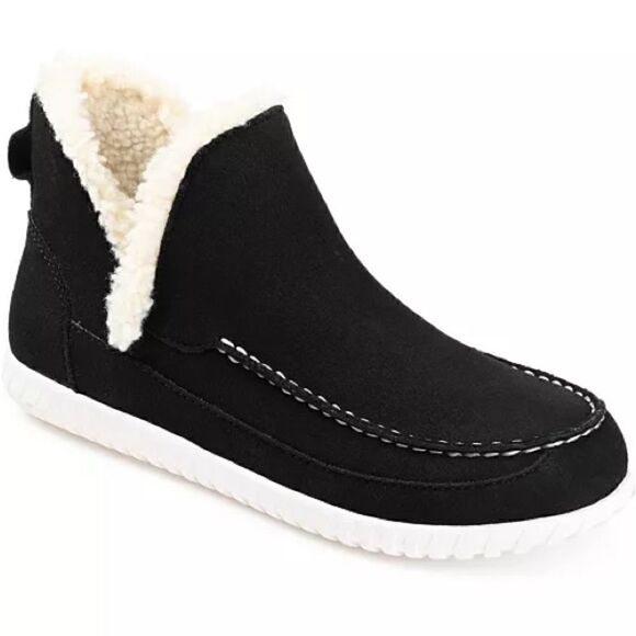 JOURNEE COLLECTION Back Capreece Slipper Booties, boots, shoes size 8.5 … - Picture 1 of 10